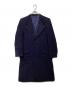 HERNO（ヘルノ）の古着「ウールカシミヤチェスターコート」｜ネイビー