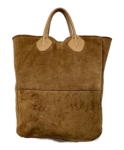 L.L.Bean（エルエルビーン）L.L.Bean (エルエルビーン) ヴィンテージ スエード レザー トートバッグ ブラウンの古着・服飾アイテム