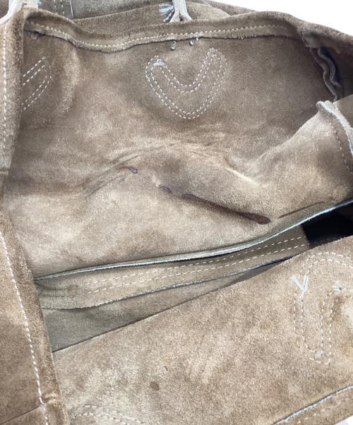 L.L.Bean（エルエルビーン）L.L.Bean (エルエルビーン) ヴィンテージ スエード レザー トートバッグ ブラウンの古着・服飾アイテム