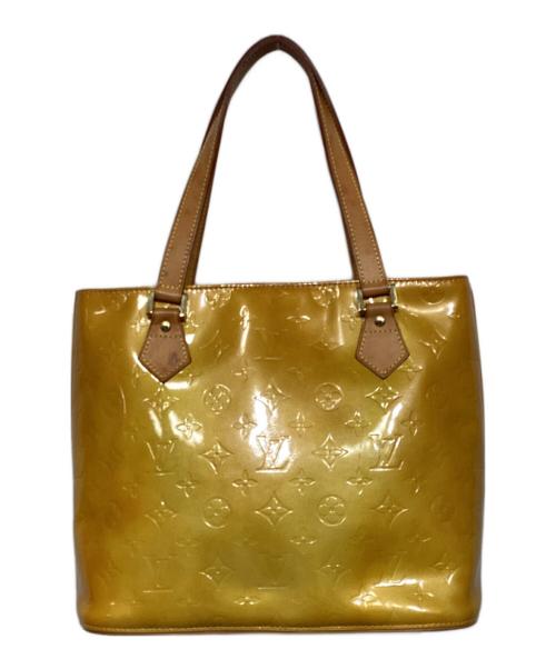 LOUIS VUITTON（ルイ ヴィトン）LOUIS VUITTON (ルイ ヴィトン) M91004　モノグラム ヴェルニ ヒューストン イエローの古着・服飾アイテム