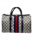 GUCCIグッチ）の古着「ボストンバッグ」｜ネイビー