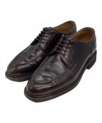 berwickバーウィック）の古着「Uチップレザーシューズ　3682」｜ブラウン