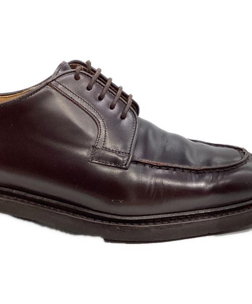 berwick（バーウィック）berwick (バーウィック) Uチップレザーシューズ　3682 ブラウン サイズ:UK6の古着・服飾アイテム