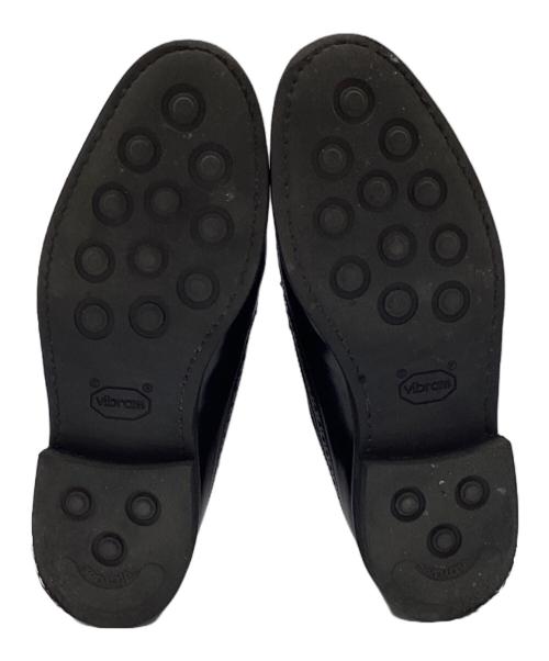 berwick（バーウィック）berwick (バーウィック) ウィングチップシューズ　5278 ブラック サイズ:UK5 1/2の古着・服飾アイテム