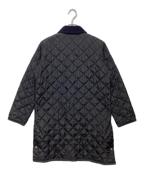 Barbour（バブアー）Barbour (バブアー) キルティングコート ブラック×ネイビー サイズ:34の古着・服飾アイテム