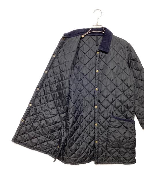 Barbour（バブアー）Barbour (バブアー) キルティングコート ブラック×ネイビー サイズ:34の古着・服飾アイテム