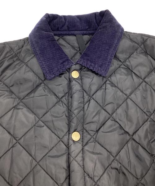 Barbour（バブアー）Barbour (バブアー) キルティングコート ブラック×ネイビー サイズ:34の古着・服飾アイテム