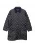 Barbour（バブアー）の古着「キルティングコート」｜ブラック×ネイビー
