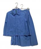 HUMAN WOMANヒューマンウーマン）の古着「OGCタイプライターセットアップ　0774955400/0774920400」｜スカイブルー