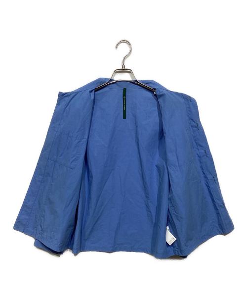 HUMAN WOMAN（ヒューマンウーマン）HUMAN WOMAN (ヒューマンウーマン) OGCタイプライターセットアップ　0774955400/0774920400 スカイブルー サイズ:Mの古着・服飾アイテム