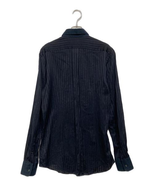 DOLCE & GABBANA（ドルチェ＆ガッバーナ）DOLCE & GABBANA (ドルチェ＆ガッバーナ) 長袖シャツ　G5393T ブラック サイズ:16/41の古着・服飾アイテム