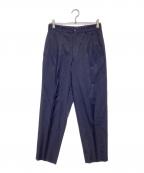 COMME des GARCONS HOMMEコムデギャルソン オム）の古着「2タックスラックス　PP-10031S」｜ネイビー