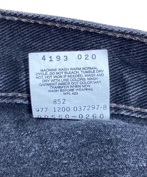 LEVI'S（リーバイス）LEVI'S (リーバイス) 00'S　550 後染め ブラック デニムパンツ ブラック サイズ:34の古着・服飾アイテム