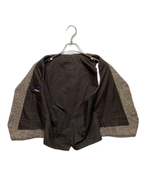 LARDINI（ラルディーニ）LARDINI (ラルディーニ) ツイードジレ ブラウン サイズ:46の古着・服飾アイテム