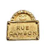 CHANELシャネル）の古着「RUE CAMBON ブローチ」｜ゴールド