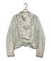 ermanno scervino（エルマノシェルビーノ）の古着「フリルジャガードジャケット」｜ホワイト