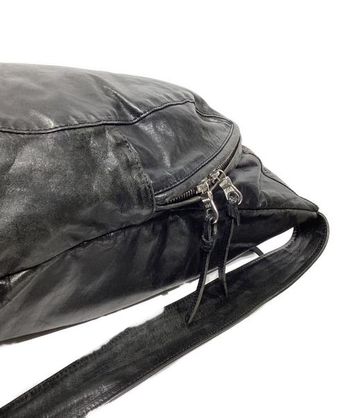 BACKLASH（バックラッシュ）BACKLASH (バックラッシュ) レザーリュック ブラックの古着・服飾アイテム