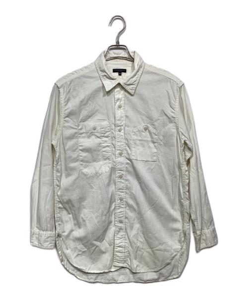 Engineered Garments（エンジニアドガーメンツ）Engineered Garments (エンジニアド ガーメンツ) ワークシャツ ホワイト サイズ:XSの古着・服飾アイテム