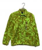 ARIESアリーズ）の古着「Crinkle Camo Shirt　FTAR40600」｜イエロー