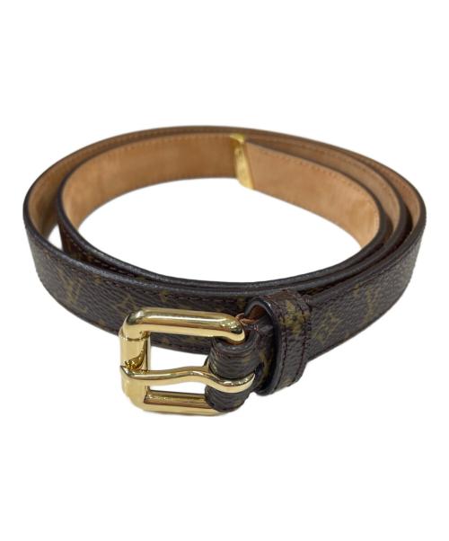 LOUIS VUITTON（ルイ ヴィトン）LOUIS VUITTON (ルイ ヴィトン) モノグラム サンチュール ベルト　M9274W ブラウン サイズ:80/32の古着・服飾アイテム
