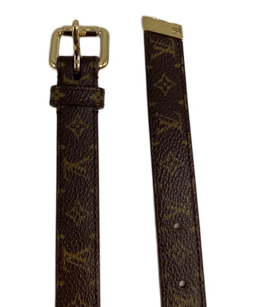 LOUIS VUITTON（ルイ ヴィトン）LOUIS VUITTON (ルイ ヴィトン) モノグラム サンチュール ベルト　M9274W ブラウン サイズ:80/32の古着・服飾アイテム