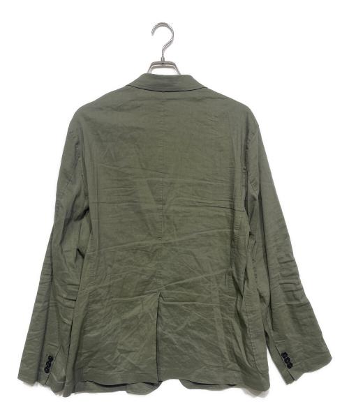 theory（セオリー）theory (セオリー) リネンブレンドテーラードジャケット カーキ サイズ:42の古着・服飾アイテム