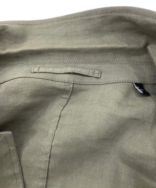 theory（セオリー）theory (セオリー) リネンブレンドテーラードジャケット カーキ サイズ:42の古着・服飾アイテム