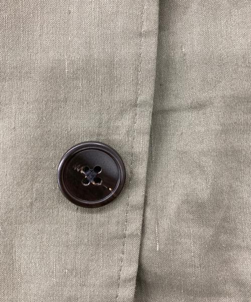 theory（セオリー）theory (セオリー) リネンブレンドテーラードジャケット カーキ サイズ:42の古着・服飾アイテム