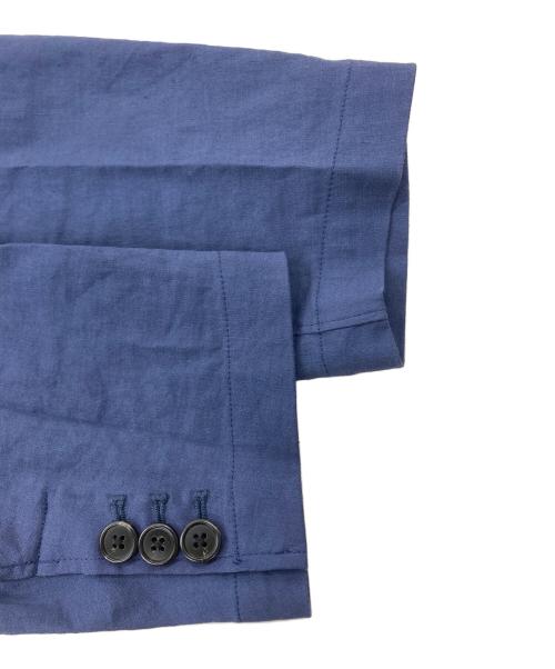 theory（セオリー）theory (セオリー) リネンブレンドテーラードジャケット ネイビー サイズ:42の古着・服飾アイテム