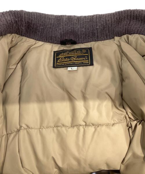 Eddie Bauer（エディーバウアー）Eddie Bauer (エディーバウアー) オールパーパスダウンジャケット グレー サイズ:Lの古着・服飾アイテム