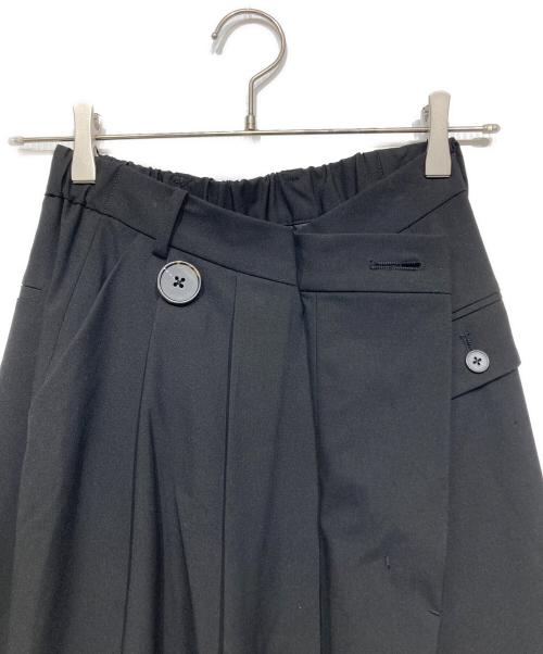 SORIN（ソリン）SORIN (ソリン) TR Tropical Asymmetry Maxi Skirt　27WFS252129 ブラック サイズ:38 未使用品の古着・服飾アイテム