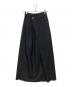 SORIN（ソリン）の古着「TR Tropical Asymmetry Maxi Skirt　27WFS252129」｜ブラック