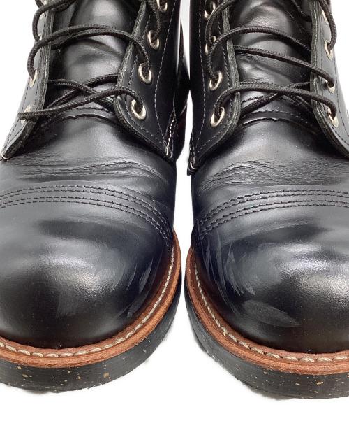 RED WING（レッドウィング）RED WING (レッドウィング) IRON RANGE 8080 ワークブーツ ブラック サイズ:US8.5の古着・服飾アイテム