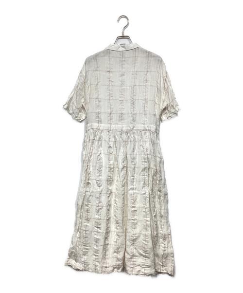 the last flower of the afternoon（ザ ラスト フラワー オブ ザ アフタヌーン）the last flower of the afternoon (ザ ラスト フラワー オブ ザ アフタヌーン) 透明な憂愁 layered dress ホワイト サイズ:-の古着・服飾アイテム