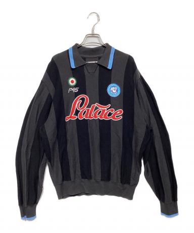 ウェア Palace skateboards vesuvio knit M black 中古・古着通販】PALACE (パレス) VESUVIO KNIT ブラック×グレー