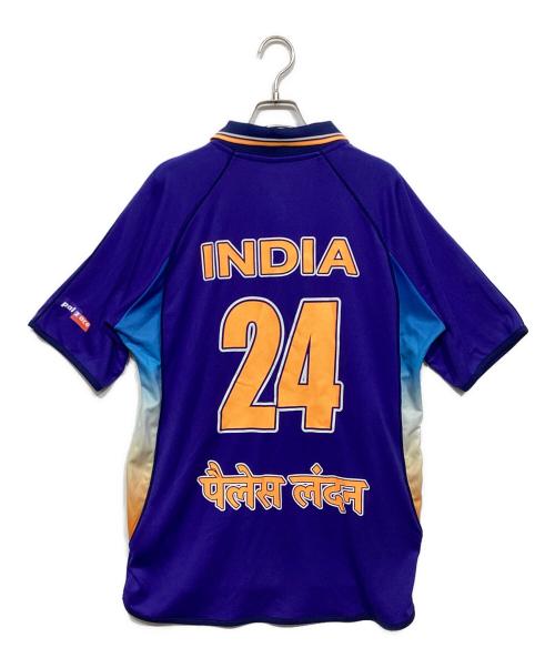 PALACE（パレス）PALACE (パレス) CRICKET JERSEY ブルー サイズ:MEDIUMの古着・服飾アイテム