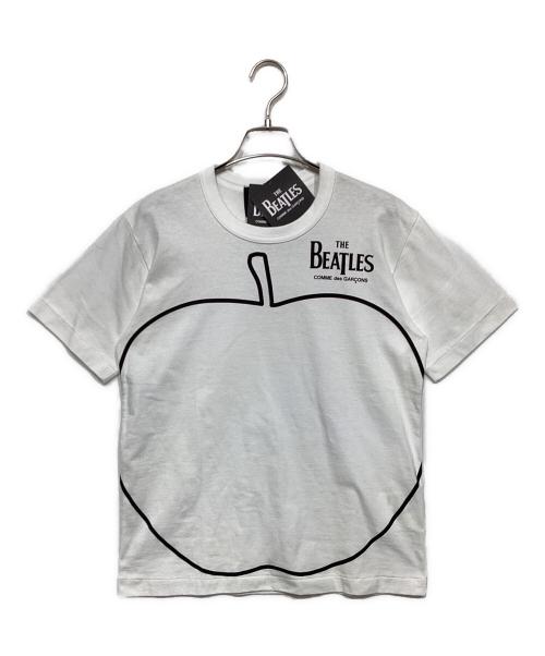 COMME des GARCONS（コムデギャルソン）COMME des GARCONS (コムデギャルソン) THE BEATLES (ビートルズ) The Beatles CDG T-Shirt ホワイト サイズ:M 未使用品の古着・服飾アイテム