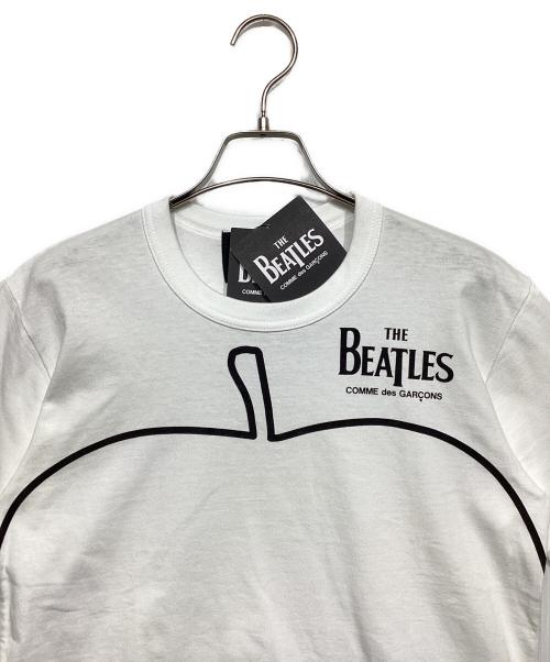 COMME des GARCONS（コムデギャルソン）COMME des GARCONS (コムデギャルソン) THE BEATLES (ビートルズ) The Beatles CDG T-Shirt ホワイト サイズ:M 未使用品の古着・服飾アイテム