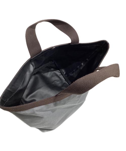 Herve Chapelier（エルベシャプリエ）Herve Chapelier (エルベシャプリエ) 舟型トートバッグ グレーの古着・服飾アイテム