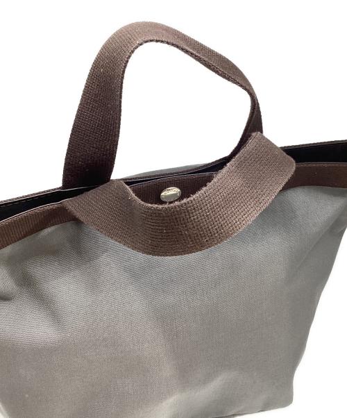 Herve Chapelier（エルベシャプリエ）Herve Chapelier (エルベシャプリエ) 舟型トートバッグ グレーの古着・服飾アイテム