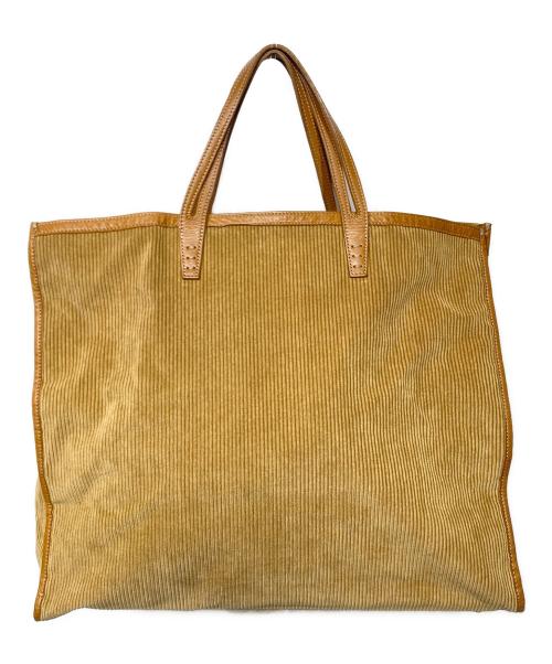 AVACATION（アヴァケーション）AVACATION (アヴァケーション) コーデュロイトートバッグ TANK ベージュの古着・服飾アイテム