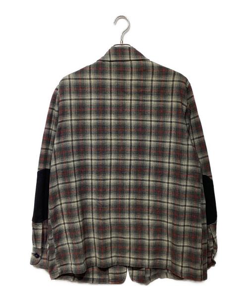 PENDLETON（ペンドルトン）PENDLETON (ペンドルトン) 50ｓオンブレチェックシャツジャケット60-223 グレー サイズ:Lの古着・服飾アイテム