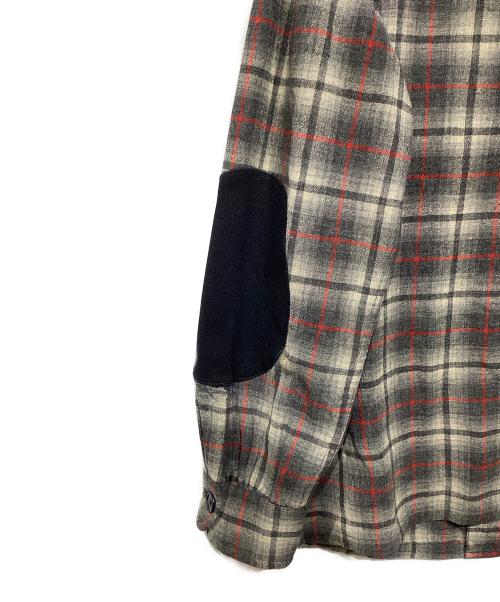 PENDLETON（ペンドルトン）PENDLETON (ペンドルトン) 50ｓオンブレチェックシャツジャケット60-223 グレー サイズ:Lの古着・服飾アイテム