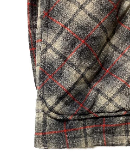 PENDLETON（ペンドルトン）PENDLETON (ペンドルトン) 50ｓオンブレチェックシャツジャケット60-223 グレー サイズ:Lの古着・服飾アイテム