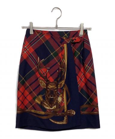 Ralph Lauren 馬と猟犬プリント スカート サイズ9 Ralph Lauren 馬と猟犬プリント スカート サイズ9 Ralph Lauren