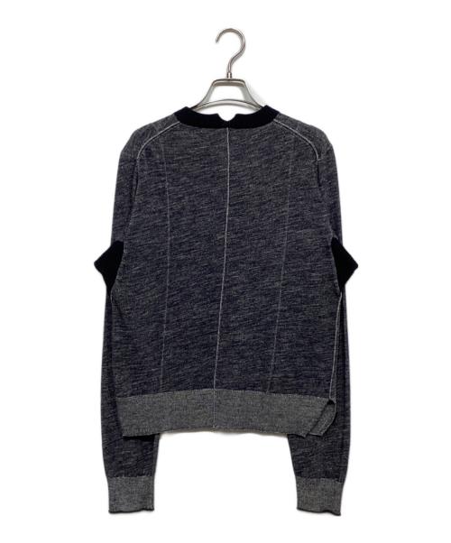 CELINE（セリーヌ）CELINE (セリーヌ) クルーネックニット　2 3DR4/7705 ネイビー サイズ:XSの古着・服飾アイテム