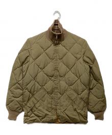 Eddie Bauer（エディーバウアー）の古着「60ｓキルティングダウンジャケット」｜ブラウン