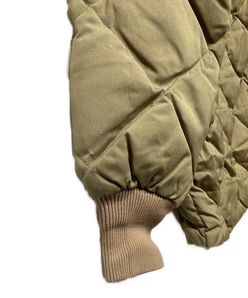 Eddie Bauer（エディーバウアー）Eddie Bauer (エディーバウアー) 60ｓキルティングダウンジャケット ブラウン サイズ:38の古着・服飾アイテム