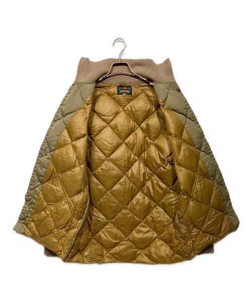 Eddie Bauer（エディーバウアー）Eddie Bauer (エディーバウアー) 60ｓキルティングダウンジャケット ブラウン サイズ:38の古着・服飾アイテム