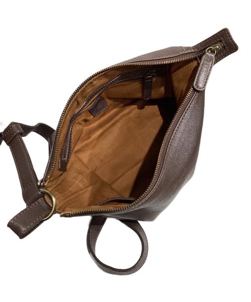 土屋鞄（ツチヤカバン）土屋鞄 (ツチヤカバン) Plota レザーショルダーバッグ ブラウンの古着・服飾アイテム